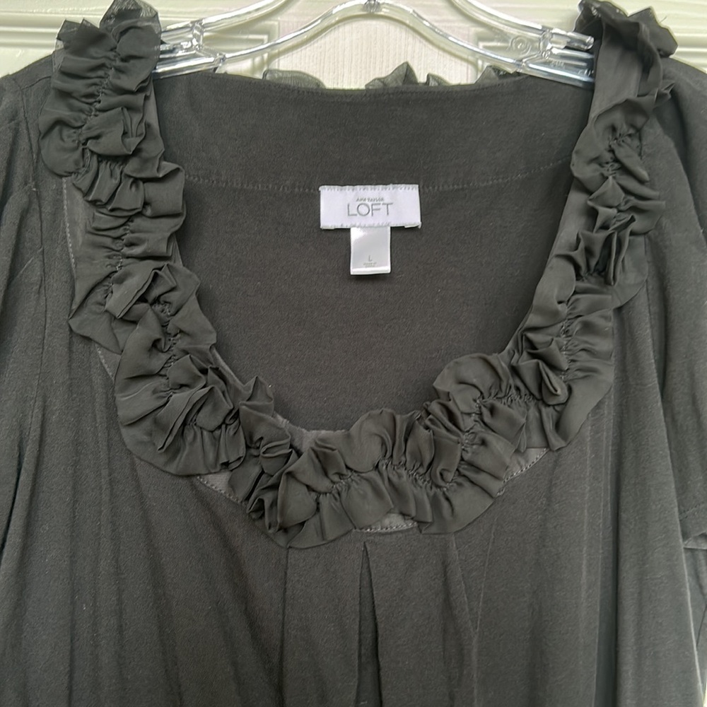 Loft ruffled top - Picture 2 of 3